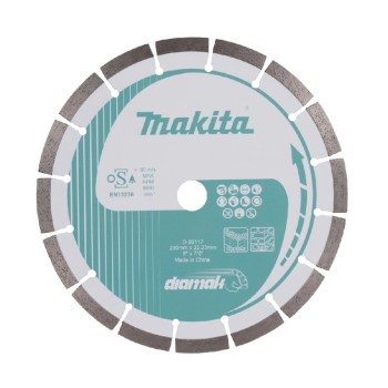 Диамантен диск - Makita, Diamak за универсални материали, D-80117