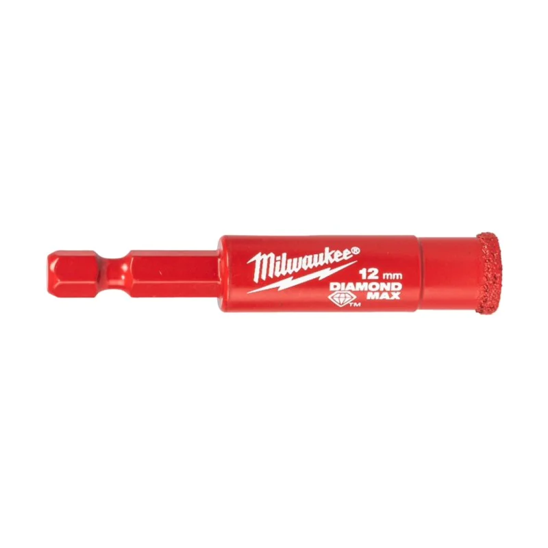 Drill Bit - Milwaukee, Diamond Drill Bit, 12 mm 1⁄4'' HEX, 4932498345