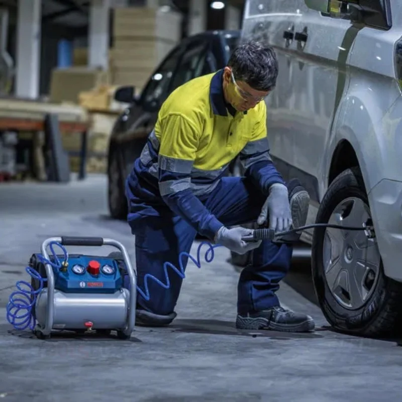 Акумулаторен компресор Bosch PRO GKO18V-51, 18 V, 51 л/мин, 8 bar, 0601492000