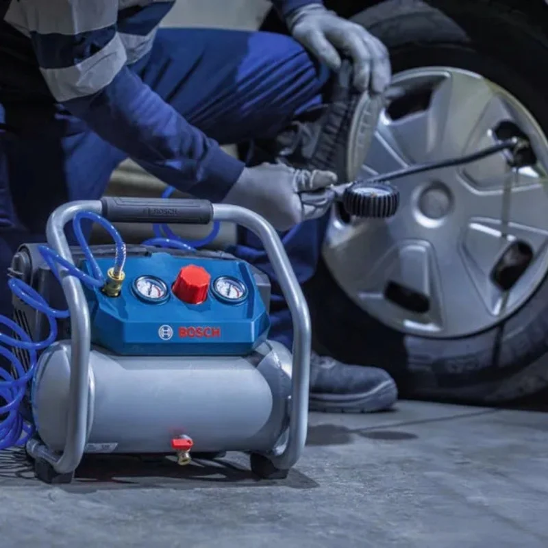 Акумулаторен компресор Bosch PRO GKO18V-51, 18 V, 51 л/мин, 8 bar, 0601492000