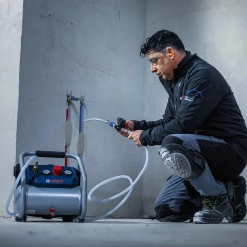 Акумулаторен компресор Bosch PRO GKO18V-51, 18 V, 51 л/мин, 8 bar, 0601492000