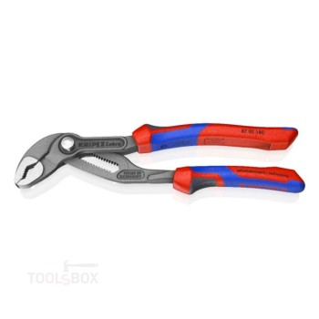 Клещи раздвижни - Knipex, Cobra, до Ø42mm, 87 02 180