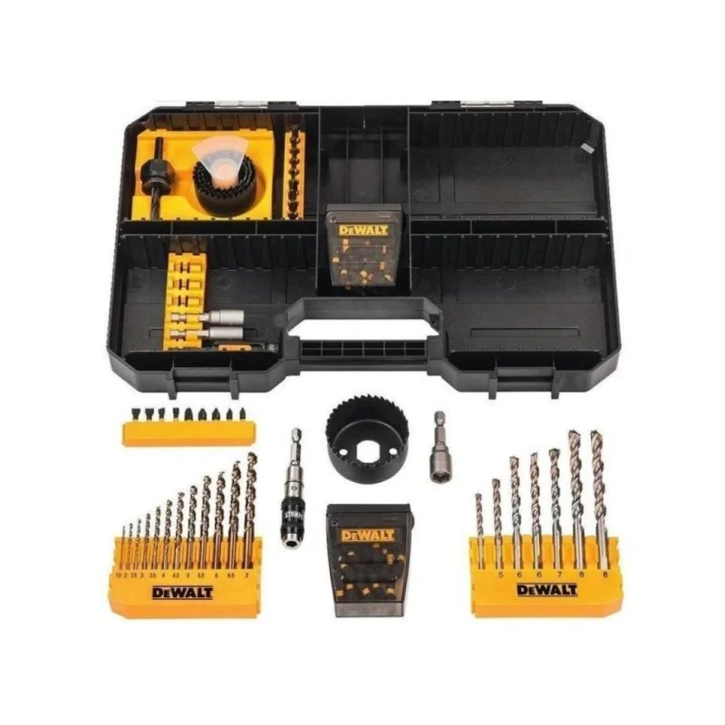 Комплект свредла и аксесоари - DeWALT, 100 части, DT70620-QZ