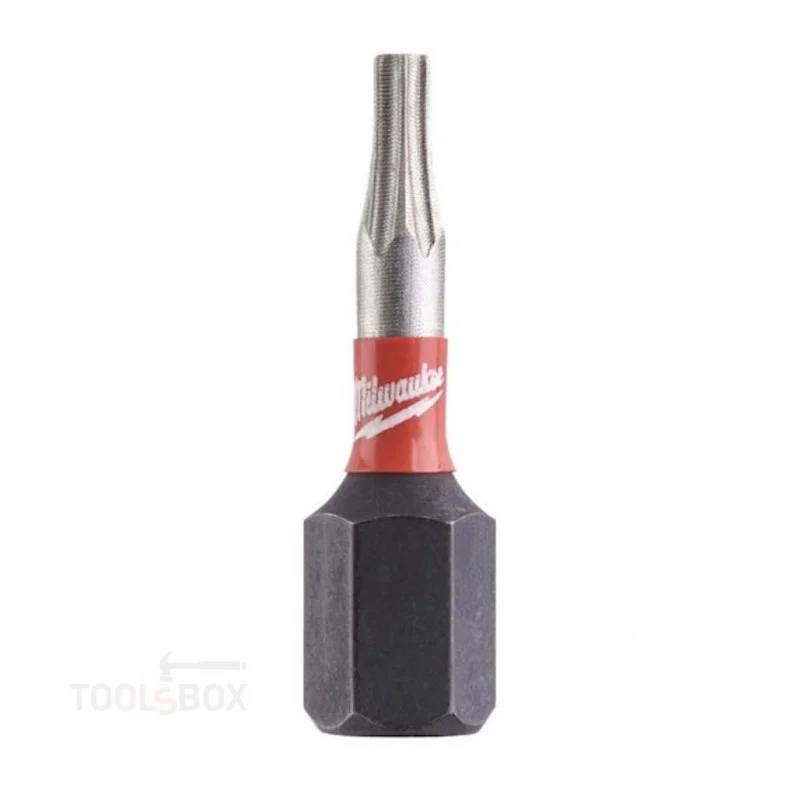 Ударни битове Milwaukee SHOCKWAVE TORX TX BO8, 25 mm, 3 бр