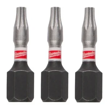 Ударни битове Milwaukee SHOCKWAVE TORX TX BO8, 25 mm, 3 бр