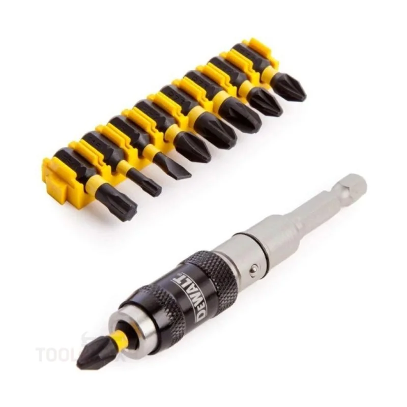 Bit Set with Magnetic Extension - Dewalt, 20°, DT70518T-QZ