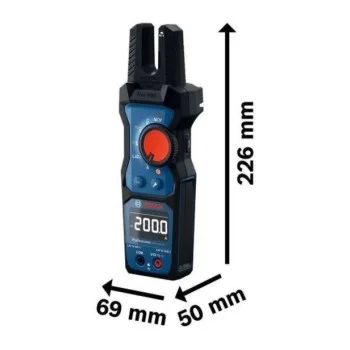 Амперклещи - Bosch, GFM 1000-15, 1000 V, 200 A, 0601077400