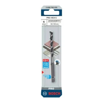 Свредло за бетон - Bosch, цилиндрична опашка, 6 мм, 2608706976