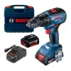 Акумулаторен винтоверт - Bosch, GSR 18V-50, комплект с GBA 2Ah, GBA 5Ah, GAL1880 и L-CASE, 06019H5003