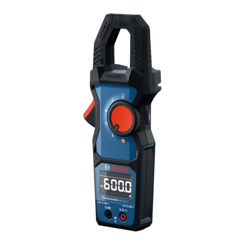 Амперклещи Bosch GMC 600-15, 600 A / 600 V с калъф, 0601077600
