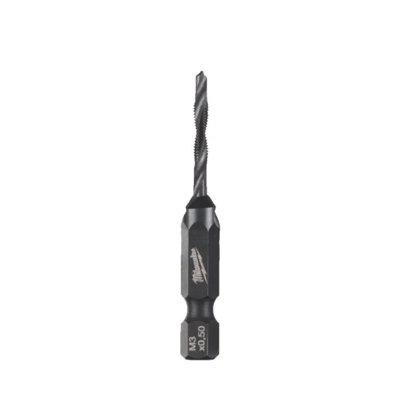 Combined Drill - Milwaukee, M5 x 57mm 1/4 Hex HSS-G, 4932498263