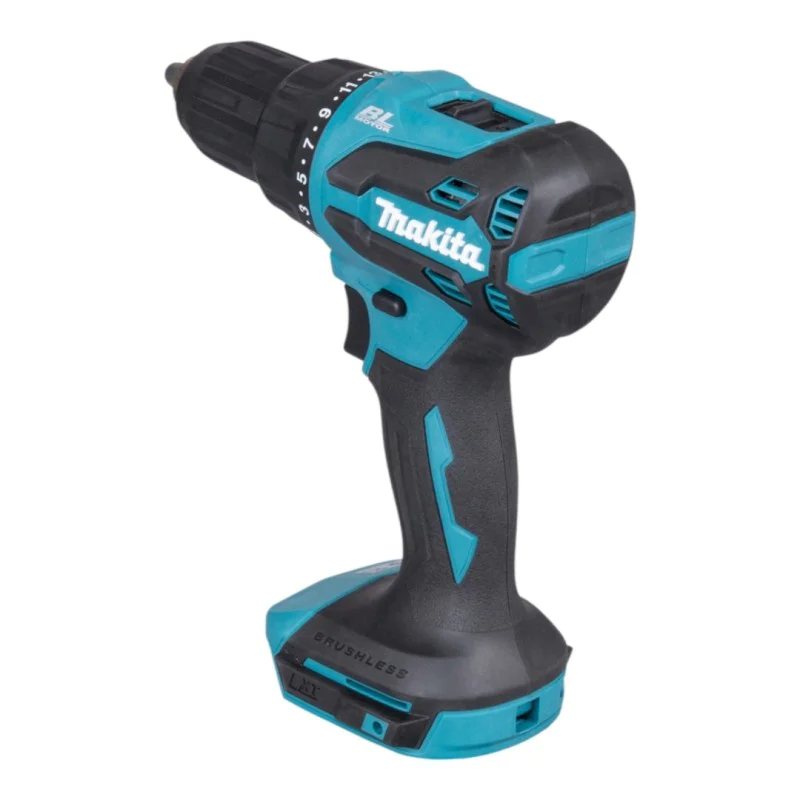 Комплект комби акумулаторен ударен винтоверт Makita DHP490, 18V LXT, 65 Nm, с батерия 3.0 Ah и бързо зарядно