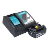 Комплект комби акумулаторен ударен винтоверт Makita DHP490, 18V LXT, 65 Nm, с батерия 3.0 Ah и бързо зарядно