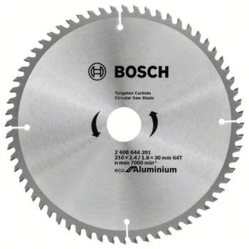Циркулярен диск за рязане на алуминий - Bosch, Eco for Aluminium, 2608644391