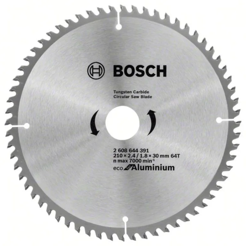 Циркулярен диск за рязане на алуминий - Bosch, Eco for Aluminium, 2608644391
