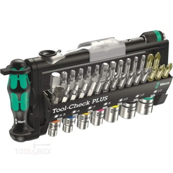 Комплект инструменти - WERA, Tool Check Plus, 05056490001