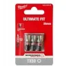 Ударен бит Torx TX50, 25 мм, 3 бр. - Milwaukee SHOCKWAVE, 4932500368