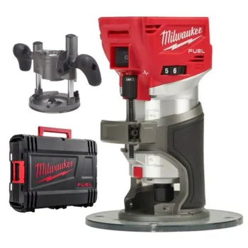 Trim Router - Milwaukee, M18FTR-0X, 4933471604