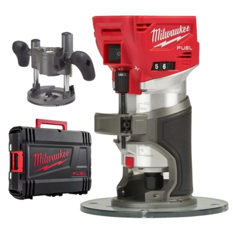 Trim Router - Milwaukee, M18FTR-0X, 4933471604