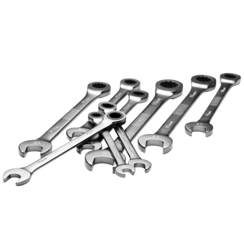 Wrench Set - STROXX, 9-piece 8-19 mm, 100-011
