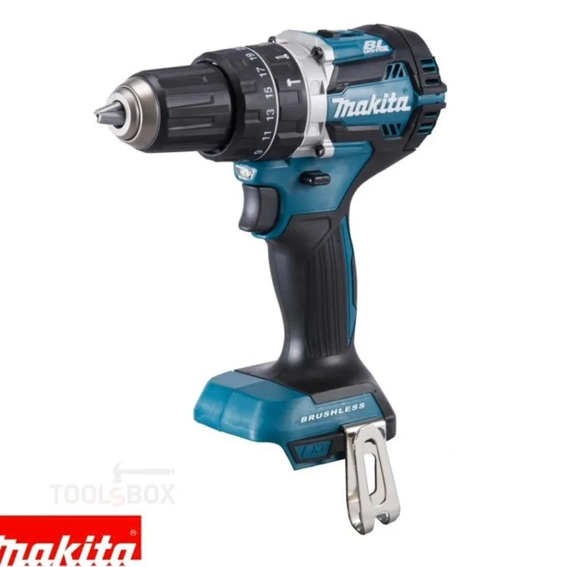 Акумулаторен винтоверт Makita DHP484ZK, Li-Ion 18V, 54Nm