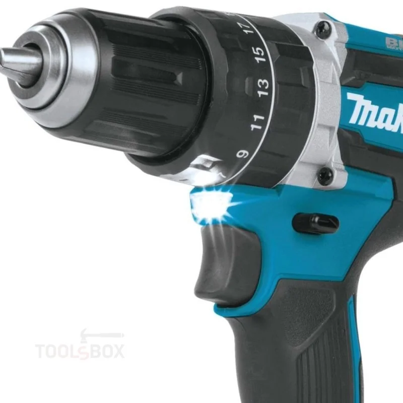 Акумулаторен винтоверт Makita DHP484ZK, Li-Ion 18V, 54Nm