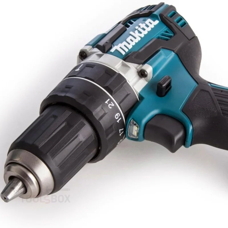 Акумулаторен винтоверт Makita DHP484ZK, Li-Ion 18V, 54Nm