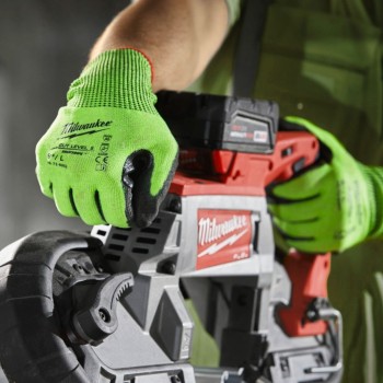 Работни ръкавици - Milwaukee, Hi-Vis Cut E, размер 9, 4932479933