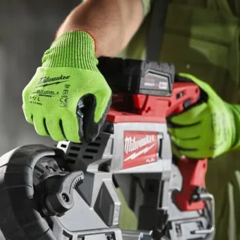 Работни ръкавици - Milwaukee, Hi-Vis Cut E, размер 9, 4932479933