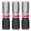 Ударен бит HEX6 x 25 мм, 3 броя - Milwaukee, 4932500382