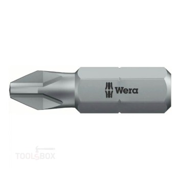 Комплект битове WERA 851/1 Z DIY PH2 x 25 мм, 10 бр., 05072401001
