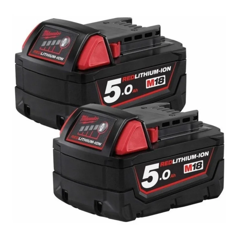 Комплект акумулаторни инструменти Milwaukee M18 FPP5K-502B, 18V, 5 машини, 4933471209