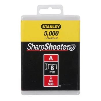 Скоби за такер - Stanley, тип A, 8 мм, 5000 бр., 1-TRA205-5T