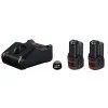 Комплект батерии - Bosch, 2x GBA 12V 3.0Ah с зарядно GAL 12V-40, 1600A019RD