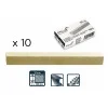 Pica 571 Welder's Chalk, 10 × 10 × 100 mm, 10 Pcs, 571-10