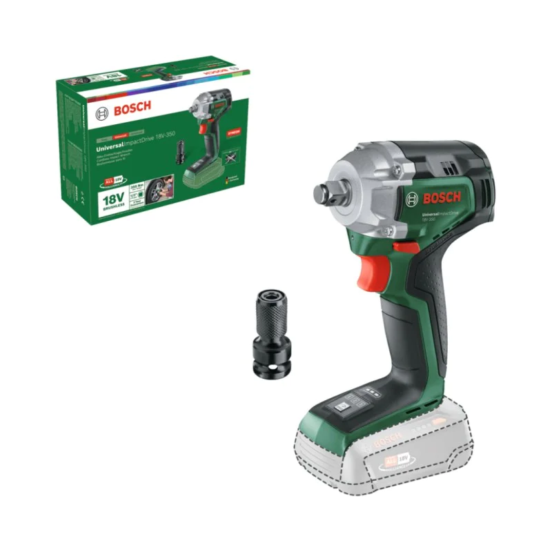 Cordless impact wrench Bosch UniversalImpactDrive 18V-350 0603980304