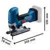 Cordless jig saw Bosch GST 18V-125 S 0615V0003B