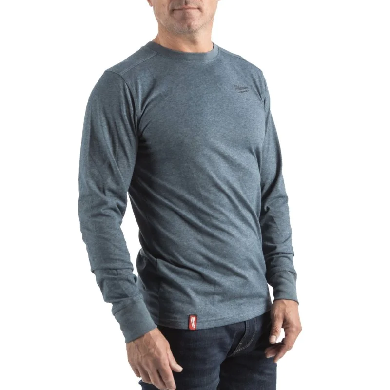 Milwaukee work shirt 4932492995, HT LS BLU, L
