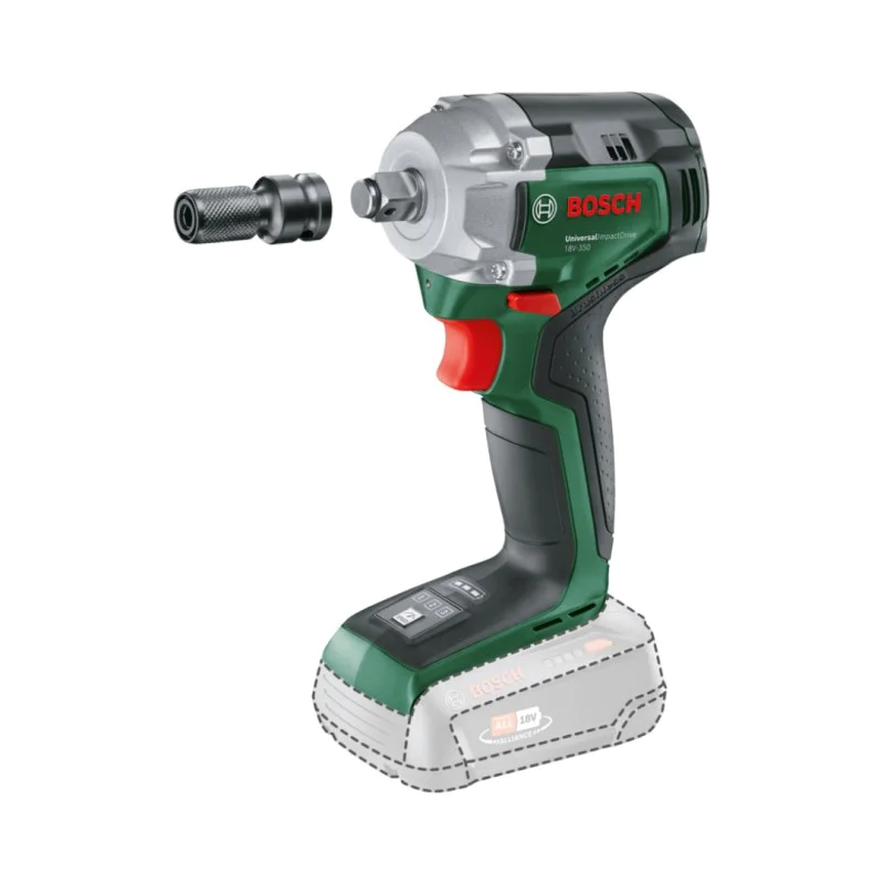 Cordless impact wrench Bosch UniversalImpactDrive 18V-350 0603980304