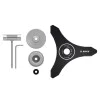Mower disc Bosch PRO 25 cm set 3 tines F016800663
