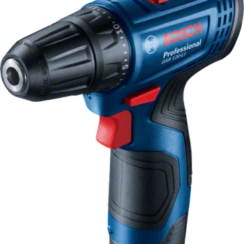 Акумулаторен винтоверт Bosch Professional GSR 120-LI, 2 x 2,0 Ah, зарядно и куфар, 06019G8000