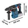 Cordless Bosch GBH 18V-26 0611909000