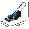 Cordless lawn mower Bosch GRA 18V2-46SP 06008C8200