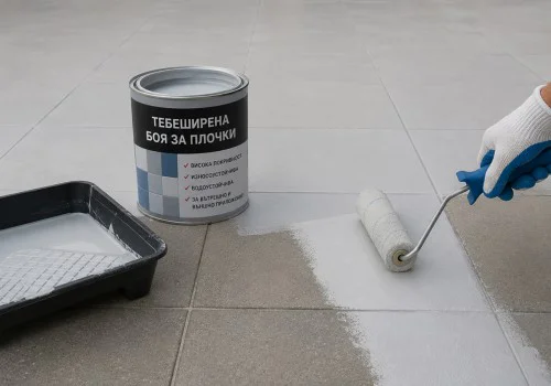 Тебеширена боя за плочки