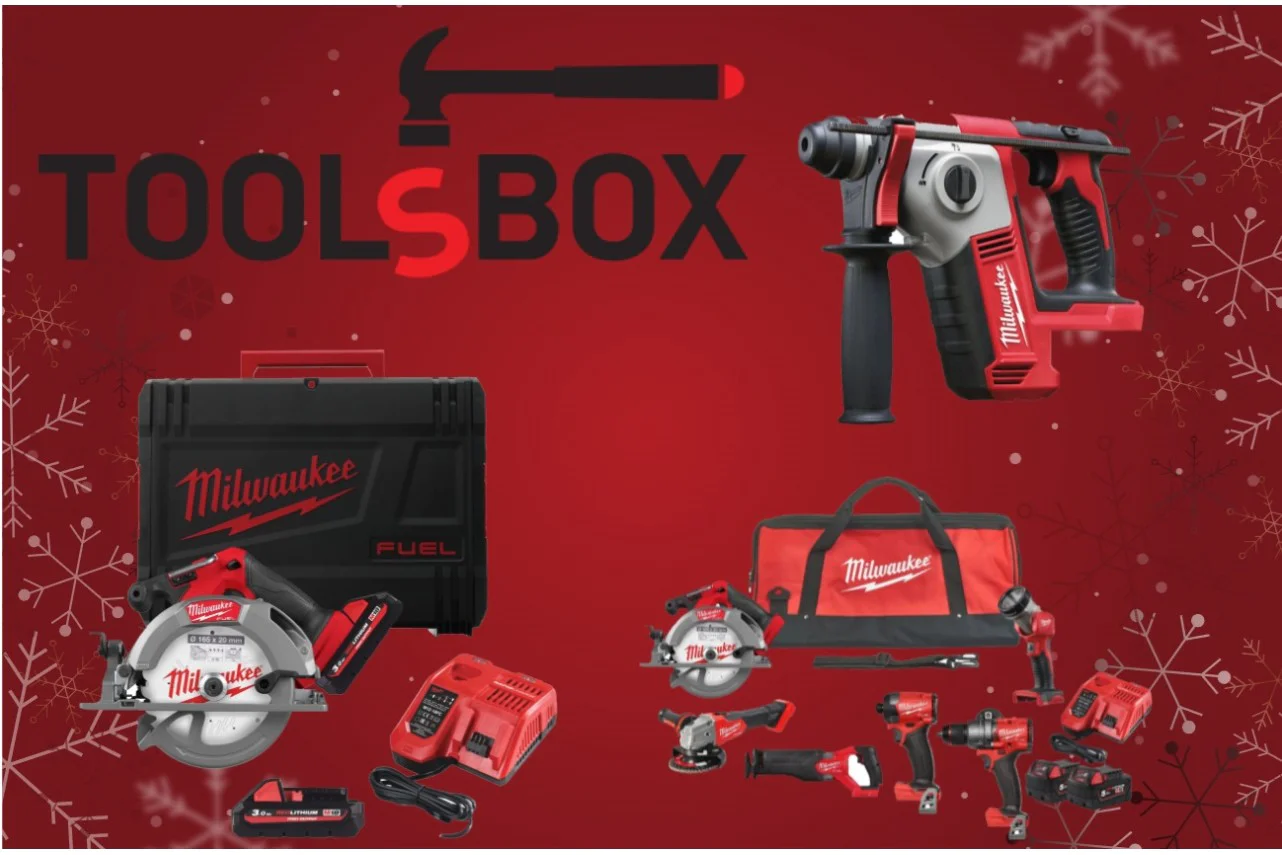 Коледа и Нова година с Toolsbox: Идеалните подаръци за майстори и ентусиасти