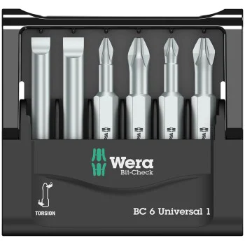 Бит комплект Wera 855/1 Z Pozidriv PZ 2 x 50 мм, 3 бр., SKU 5134291001