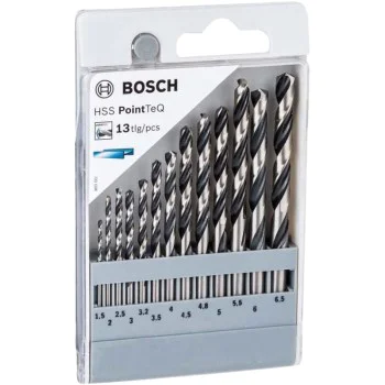 Bosch HSS Twist Drill Bit PointTeQ 2608577233 6.5 mm, set of 10