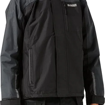 Работно яке DeWALT Storm Waterproof DWC48-013-XXL, водоустойчиво, черно-сиво