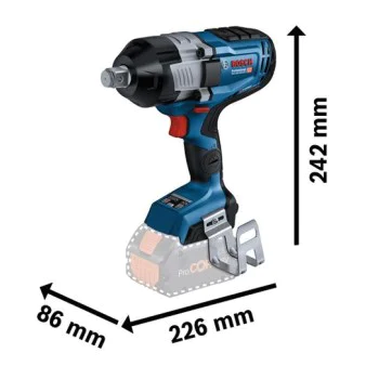 Акумулаторен гайковерт Bosch GDS 18V-1600 HC 06019M1002