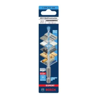 Drill Bosch EXPERT HEX-9 Multi Construction 2608902356 8 x 200 x 250 mm